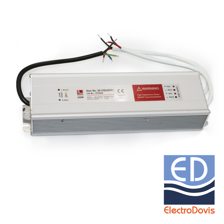 ALIMENTATOR 10.5A 230V/24V 250W IP67 DAB 30-336242501