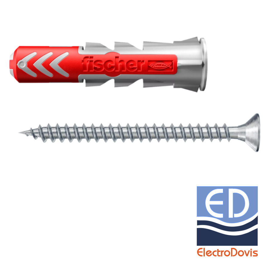 DIBLU CU SURUB Fischer 6x30 DuoPower infiletare 535459