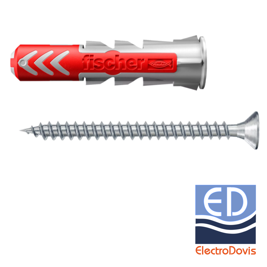 DIBLU CU SURUB Fischer 8x40 DuoPower infiletare 535460