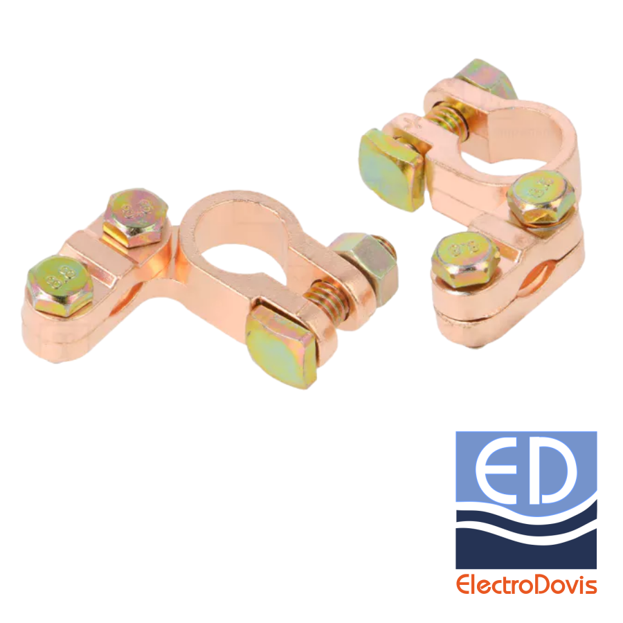 SET 2 BORNE alimentare BATERIE GA003 BPOWER