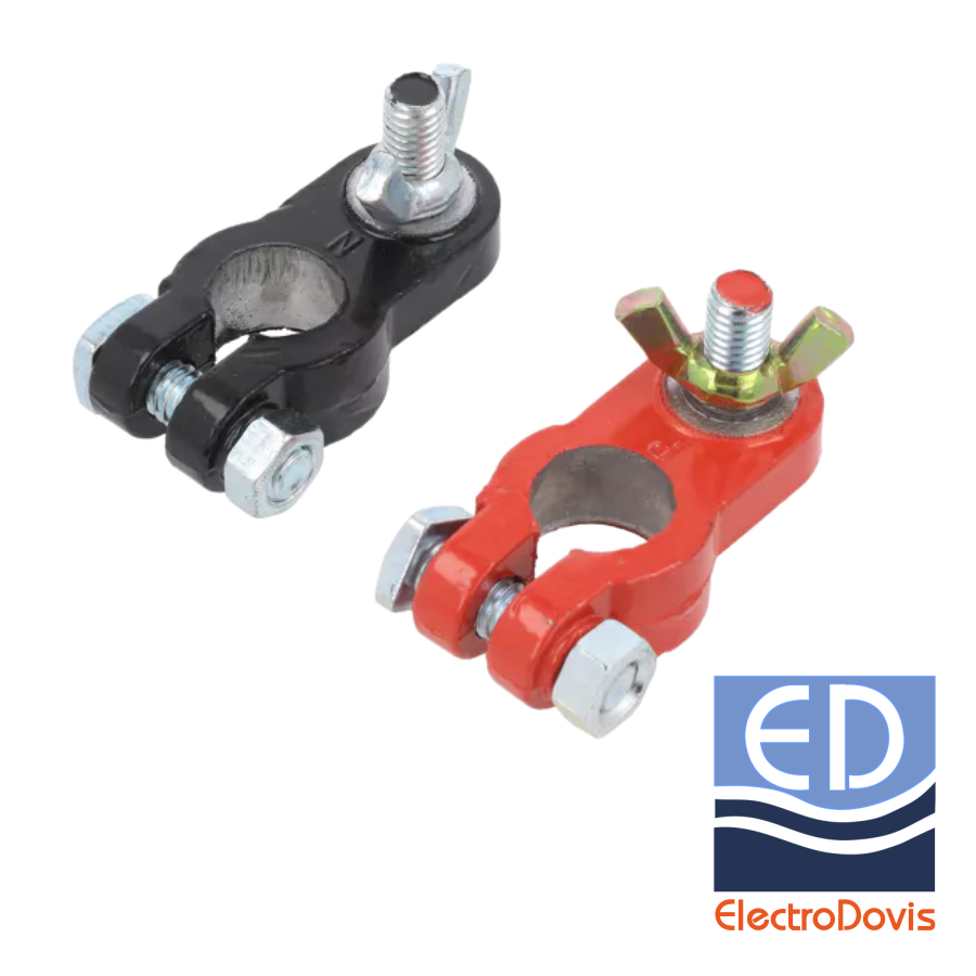 SET 2 BORNE alimentare BATERIE GA004 BPOWER