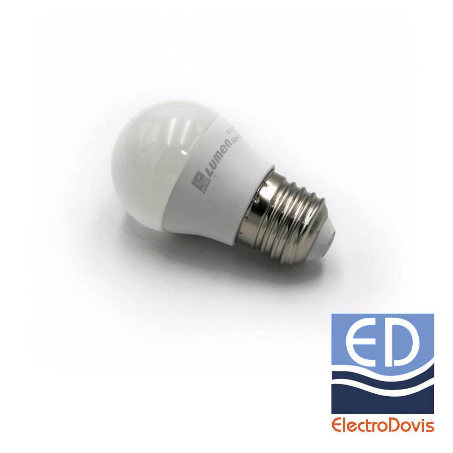BEC LED 5W 230V sferic E27 lumină calda 3000K DBL 13-2712500