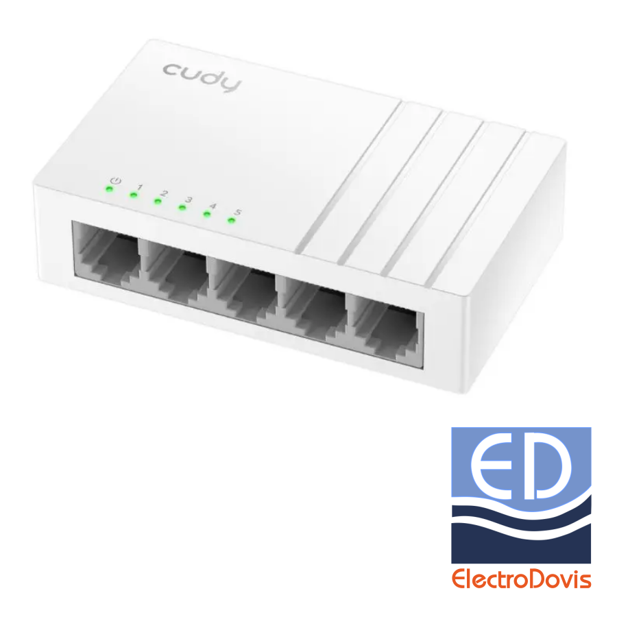 SWITCH 5 porturi Gigabit Alb GS105U Cudy