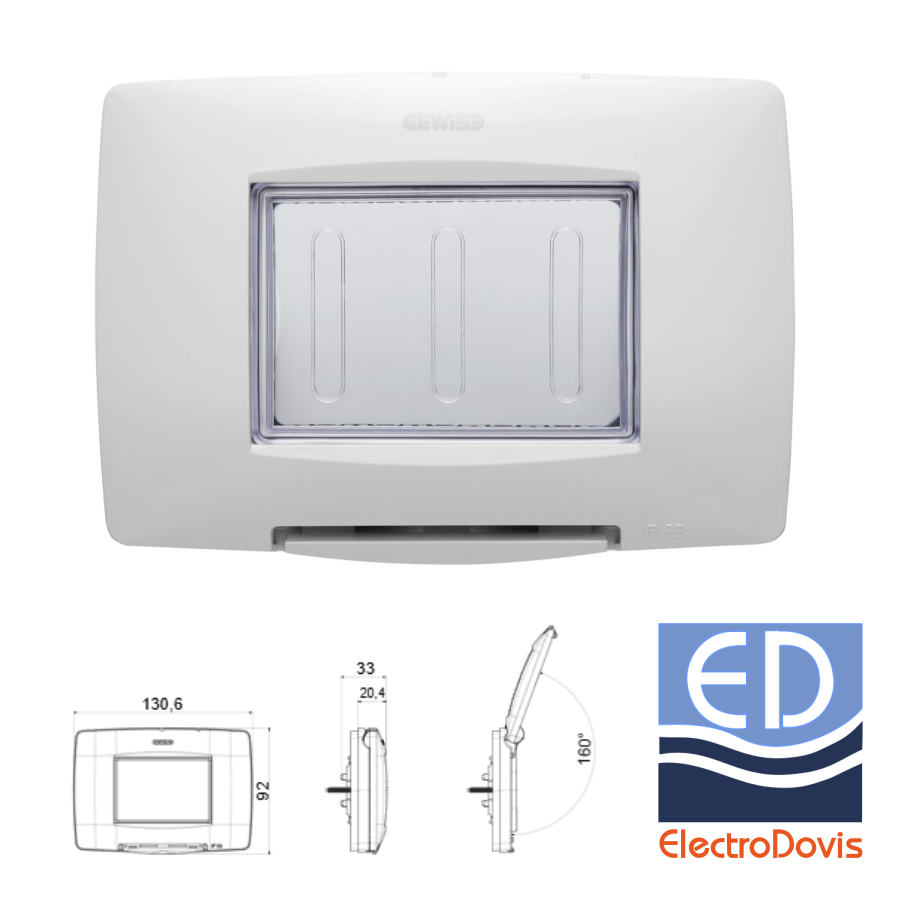 CAPAC MEMBRANA 3P Chorus Alb GW16703TBN