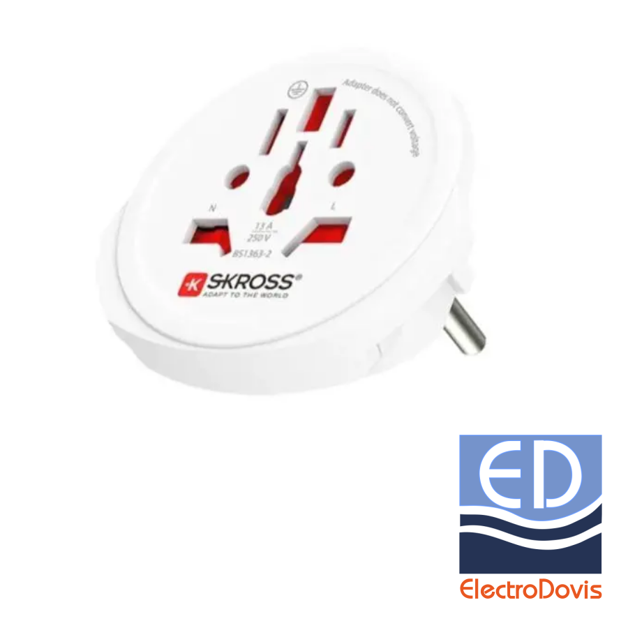 ADAPTOR PRIZA UNIVERSAL World -> EU Skross