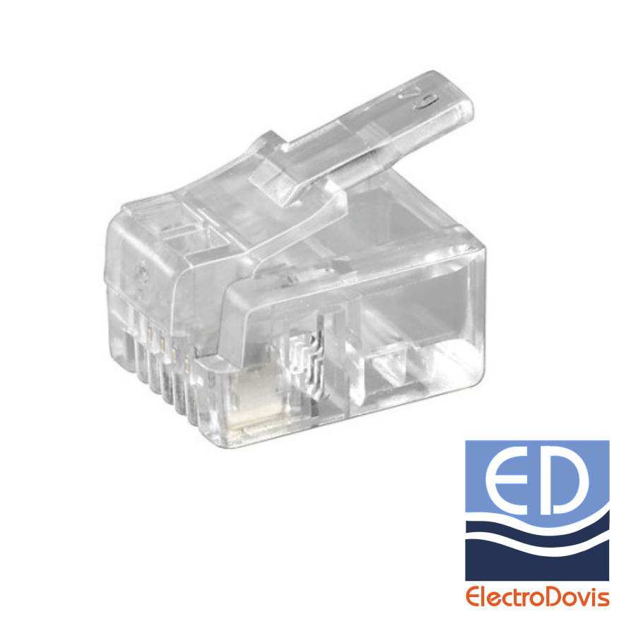 CONECTOR TELEFON 6P4C HCT