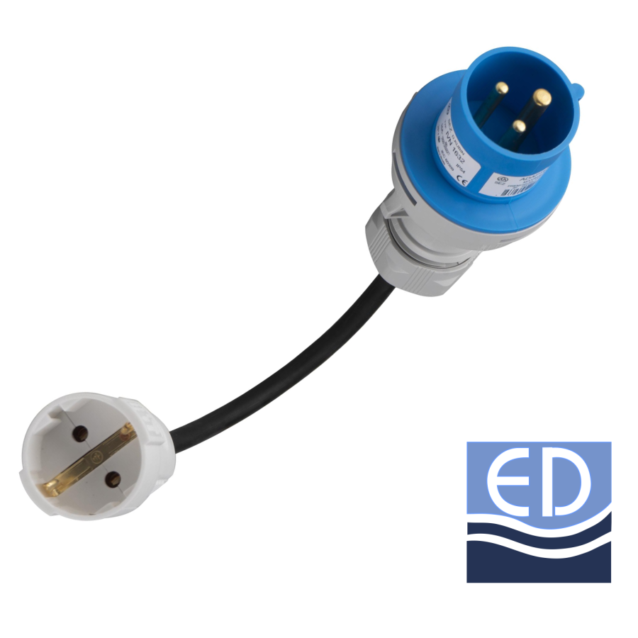ADAPTOR tata - mama 3x16A/16A 34-901 SA-1S