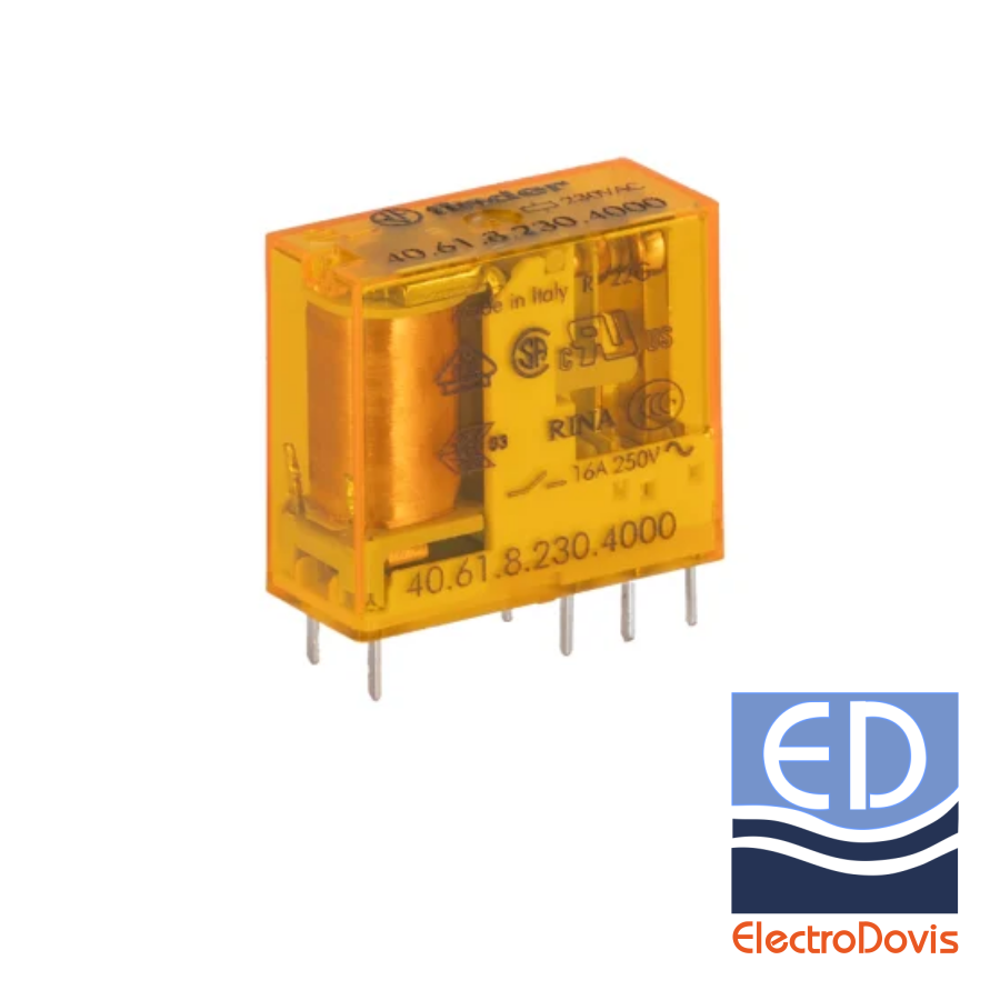 RELEU pentru C.I. 16A/230V AC FINDER 40.61.8.230.4000
