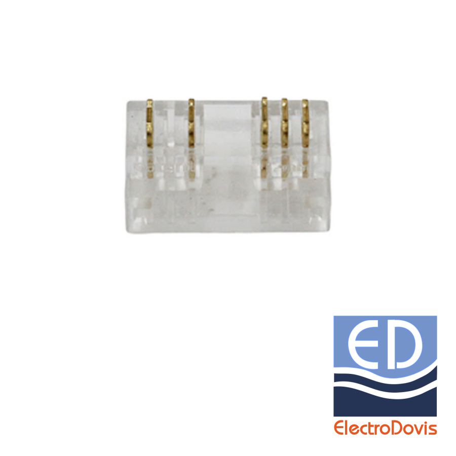 CONECTOR banda led LCOB RGB+W 12mm compact 30-85 LUMEN