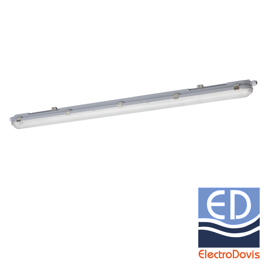 CORP LED 38W IP66 4000k 6100lm 120cm + kit emergenta 3h MAH PRO EM