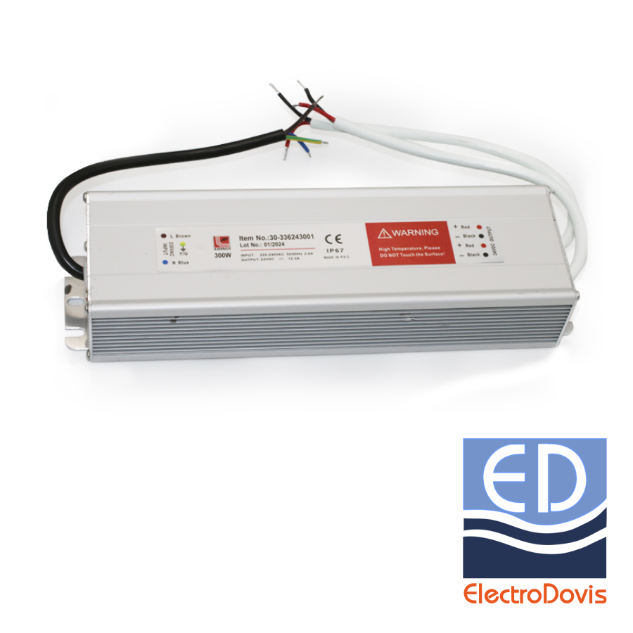 ALIMENTATOR 12.5A 24V 300W IP67 DAB 30-336243001