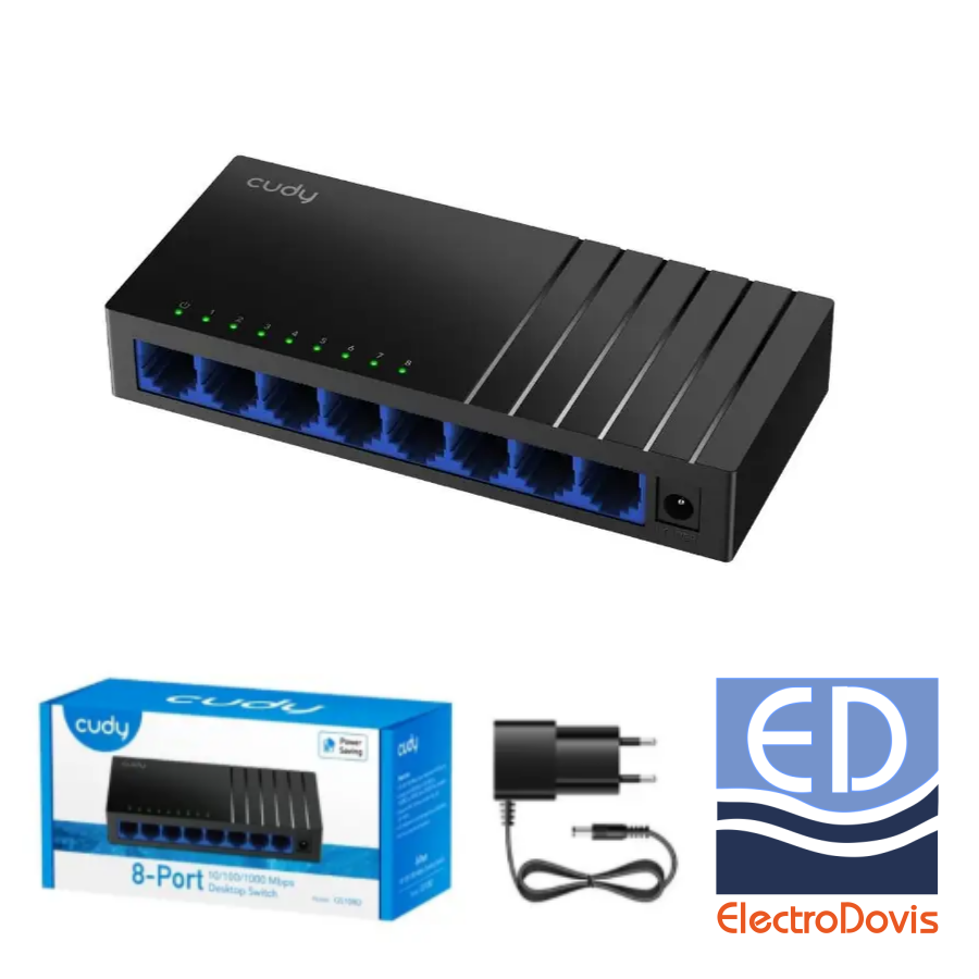 SWITCH 8 porturi Gigabit GS108 Cudy
