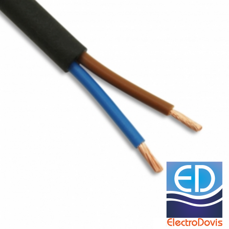 MYYM 2X1,5 H05VV-F NEGRU
