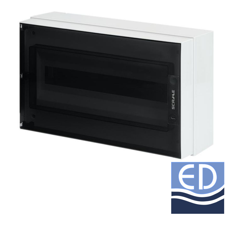 TABLOU 18M pentru IP66 IKONA nu incl.bara nul Scame 679.1018