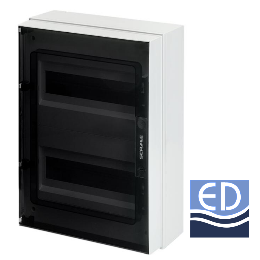 TABLOU 24M pentru IP66 IKONA nu incl.bara nul Scame 679.2024