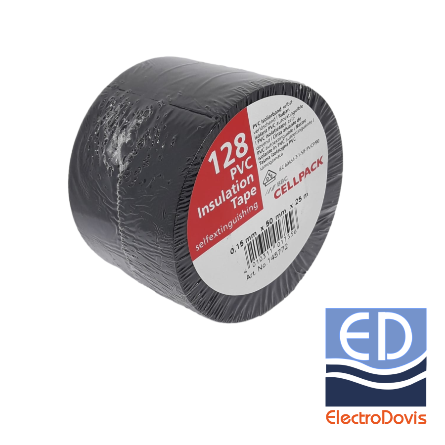 BANDA izolatoare 25m/50mm Cellpack LATA neagra
